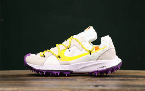 耐克Nike OFF-WHITE x Nike Air Zoom Terra Kiger 5联名OW登月真标高品质版本原盒原标市面所售最高版本 货号：CD8179-200