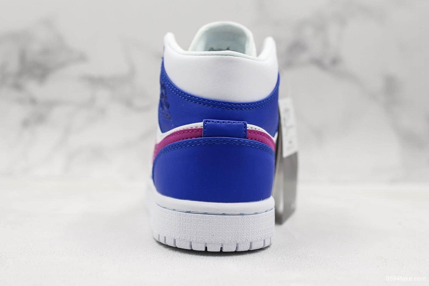 乔丹Air Jordan 1 Mid公司级中帮AJ1南海岸全新配色实战篮球鞋 货号：554724-451