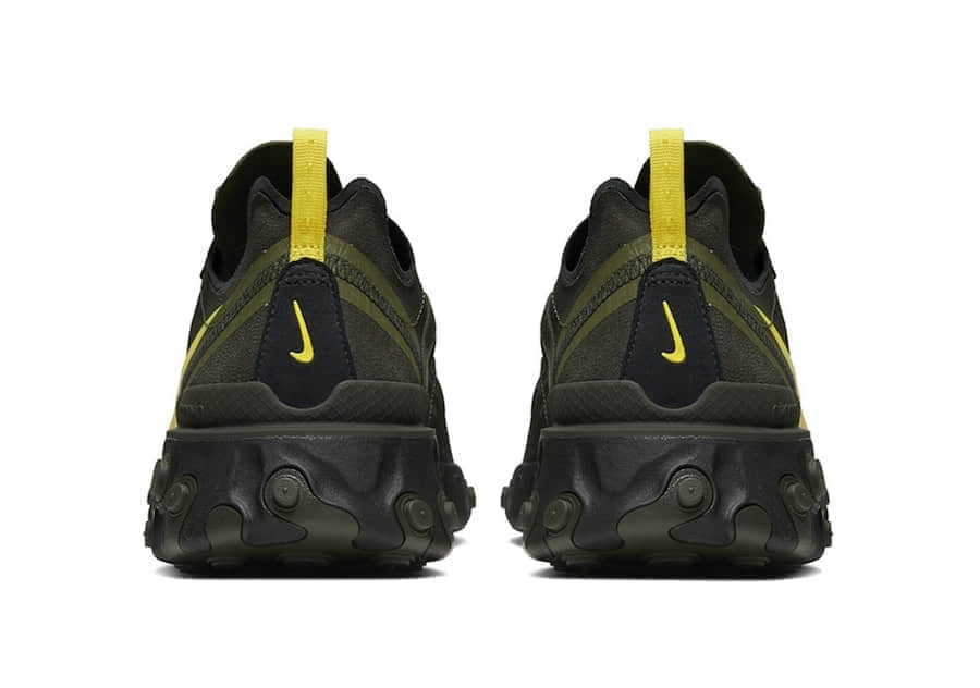 俄勒冈专属配色！Nike React Element 55“Oregon Ducks”这一股浓郁的军事风你能hold住吗？