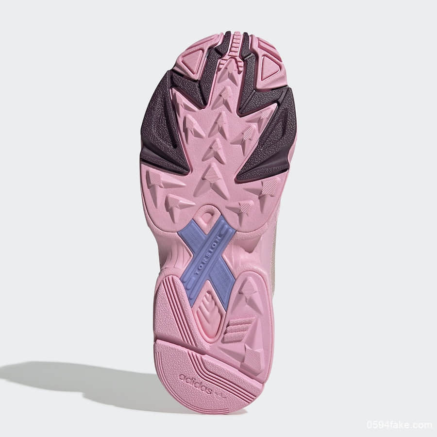 满满粉色调能否勾起你的少女心？adidas Falcon“Rose Pink”即将发售！ 货号：EF1994