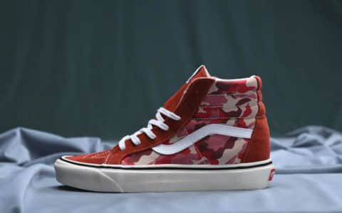 万斯Vans SK8-HI 38 Dx真标硫化品质亚洲限定发售高帮休闲板鞋 货号：VN0A38GFV7H