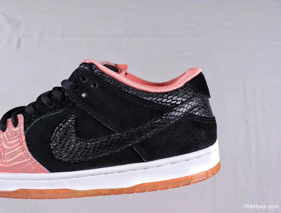 耐克Nike SB Dunk Low PRM三文鱼配色限定纯原版本低帮SB休闲板鞋 货号：313170-603