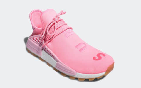 Pharrell x adidas NMD Hu Trail全新配色来袭！小姐姐必备！ 货号：EG7740