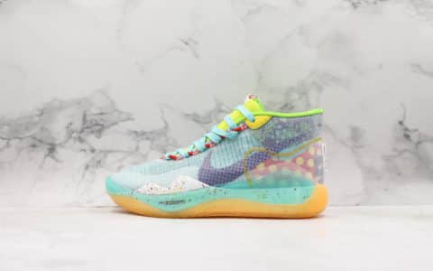 耐克Nike Zoom KD12 EP063m纯原版本杜兰特12代男子实战篮球鞋内置双气垫 货号：CK1195-300