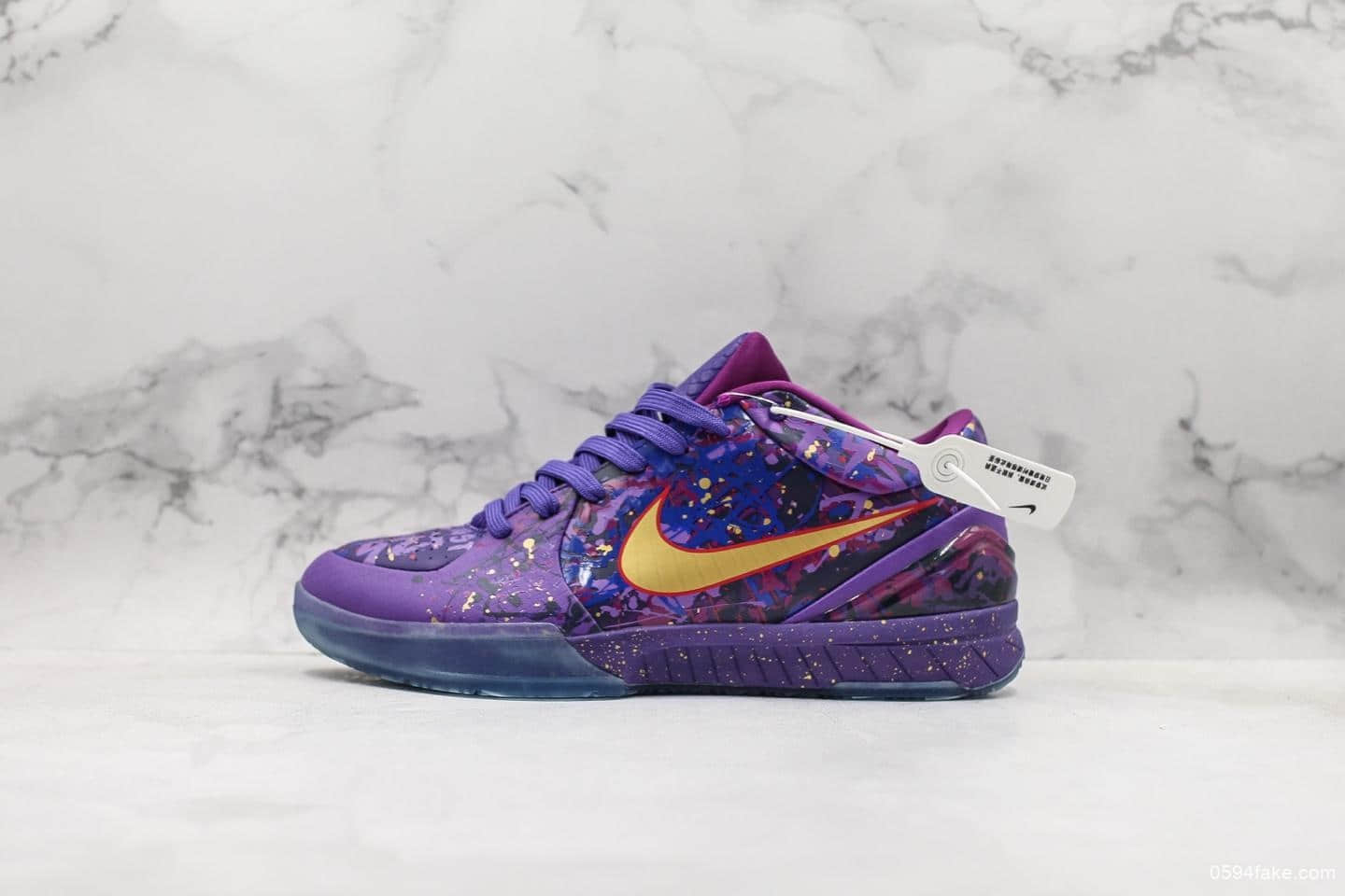 耐克Nike Zoom Kobe IV Prelude 4科比4选秀日ZK4复刻低帮运动篮球鞋公司级版本 货号：639693-500