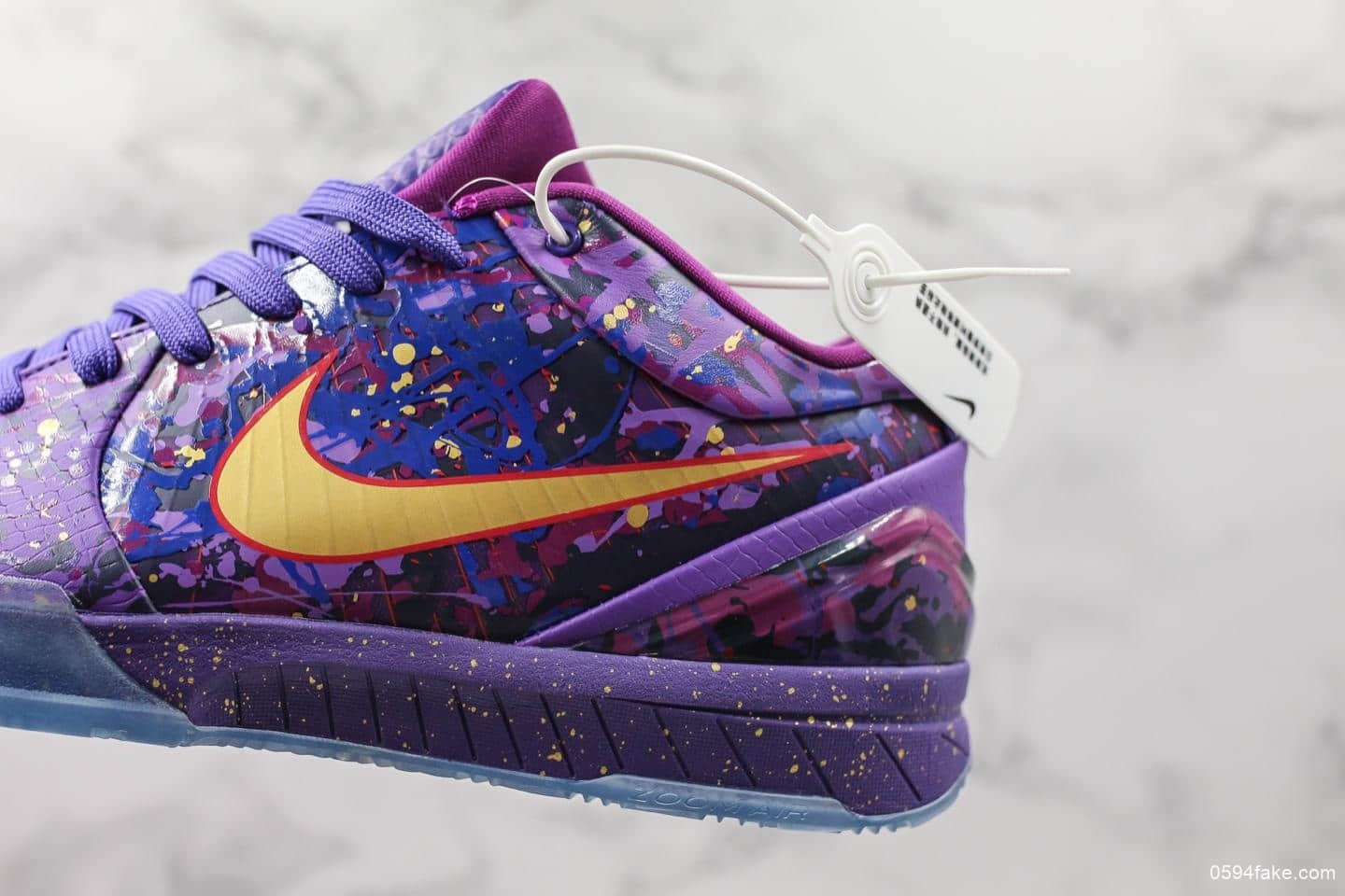 耐克Nike Zoom Kobe IV Prelude 4科比4选秀日ZK4复刻低帮运动篮球鞋公司级版本 货号：639693-500