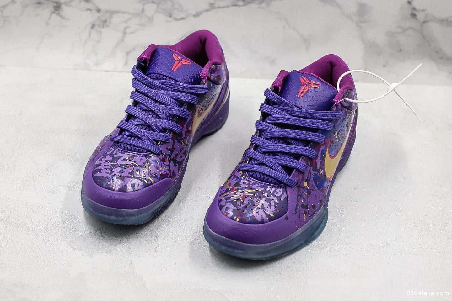 耐克Nike Zoom Kobe IV Prelude 4科比4选秀日ZK4复刻低帮运动篮球鞋公司级版本 货号：639693-500