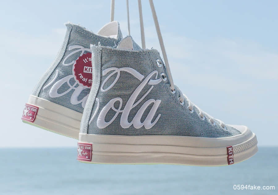 Kith x Coca-Cola x Converse Chuck 70将于8月9日发售！这个配色超清新！满满的青春活力感！