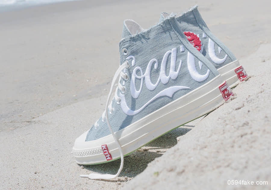 Kith x Coca-Cola x Converse Chuck 70将于8月9日发售！这个配色超清新！满满的青春活力感！