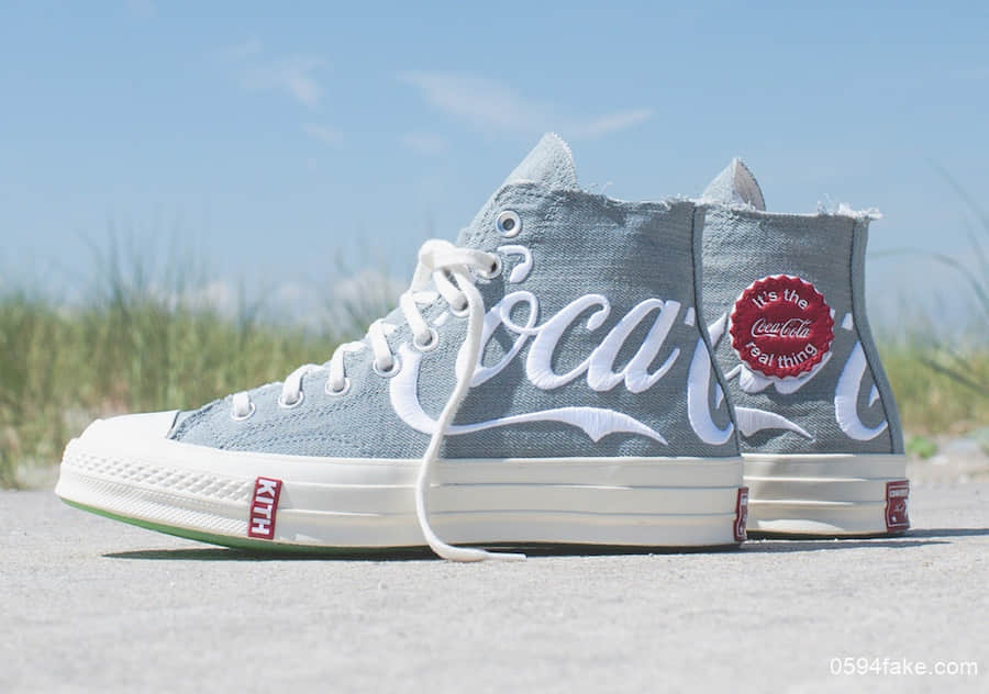 Kith x Coca-Cola x Converse Chuck 70将于8月9日发售！这个配色超清新！满满的青春活力感！