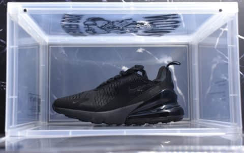 耐克Nike Air Max 270耐克新款纯原版本Max270后跟半掌气垫慢跑鞋 货号：AH6789-006