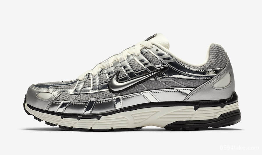 超级亮眼的金属银配色！复古跑鞋Nike P-6000“Metallic Silver”现已发售！ 货号：CN0149-001