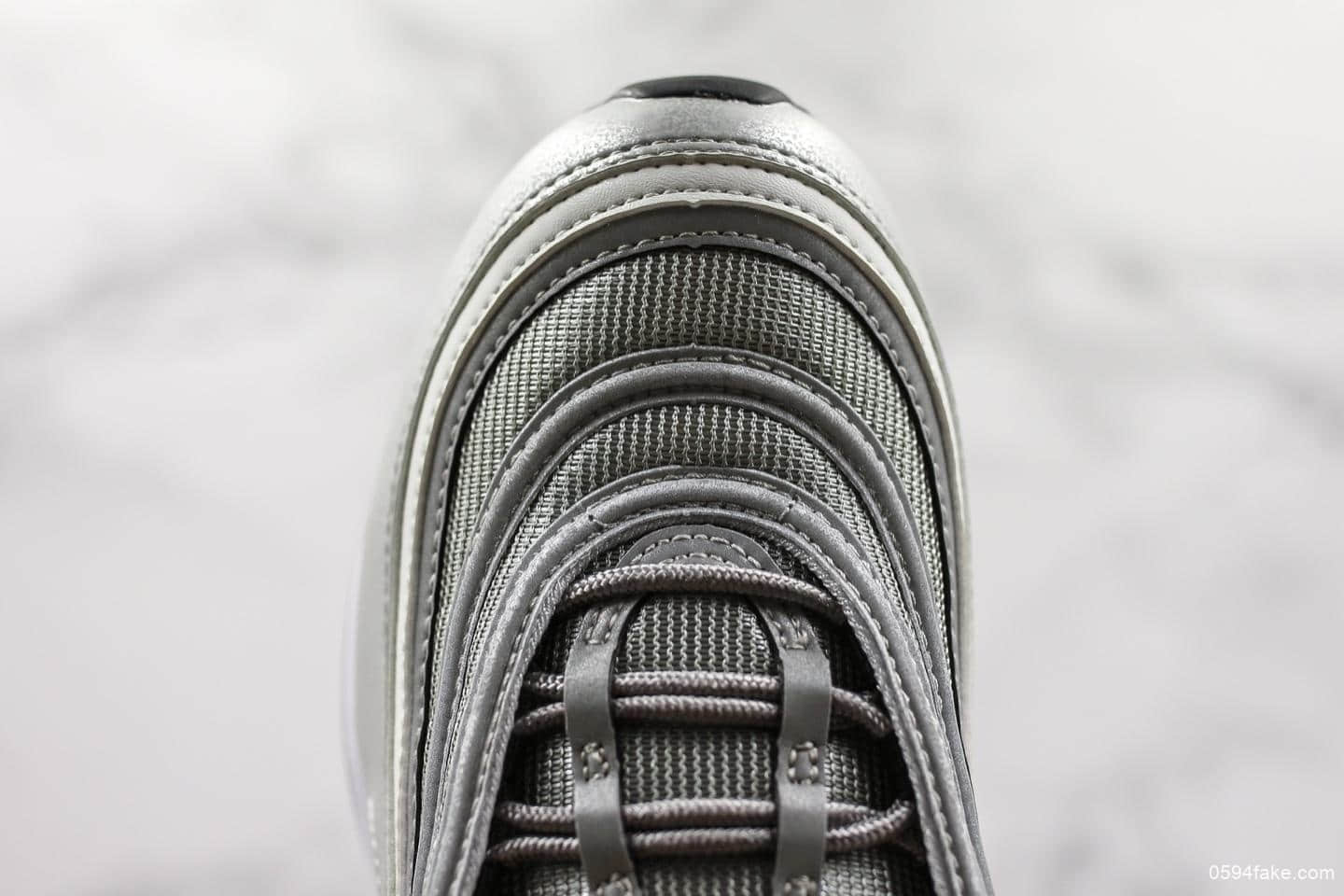 耐克NIKE AIR MAX 97公司级版本海外限定子弹复古全掌气垫休闲运动鞋细节完美区别市面先行版本 货号：884421-001