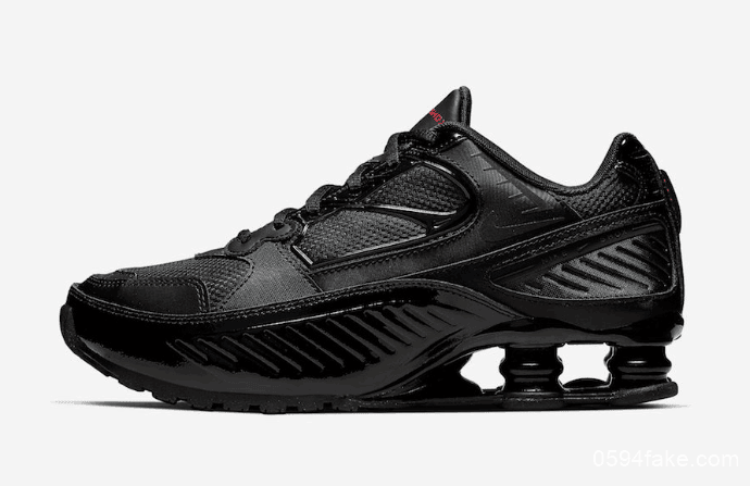 气质黑！Nike Shox Enigma“Triple Black”将于9月5日发售 货号：BQ9001-001