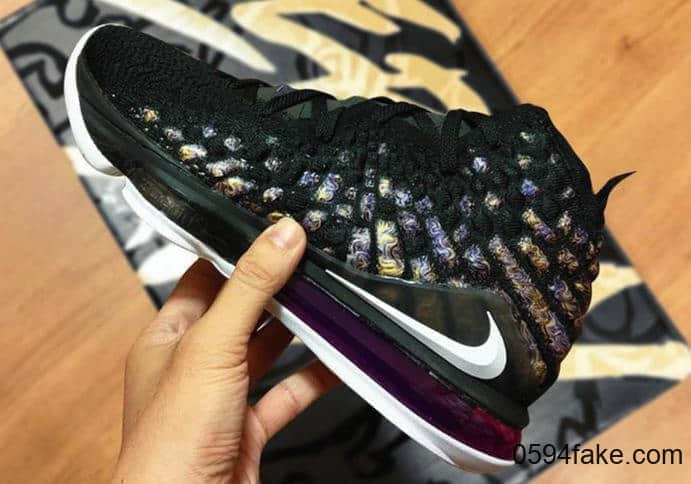 更多细节释出！Nike LeBron 17“ Lakers”将于10月10日发售！ 货号：BQ3177-004