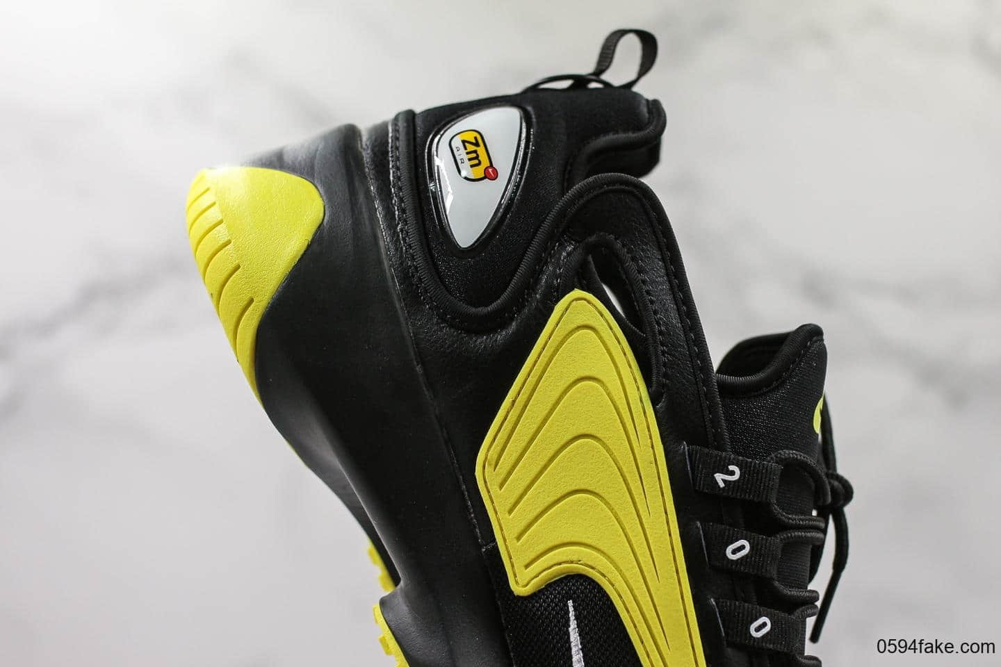 耐克Nike Zoom 2000 2K纯原版本复古老爹鞋黑黄配色原盒原标区别市面通货版本 货号：AO0269-006