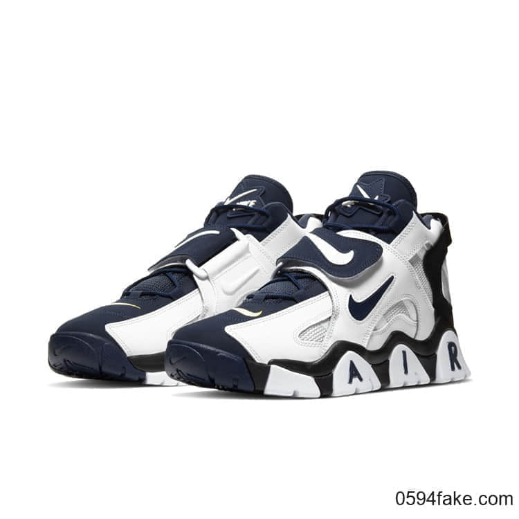 Nike Air Barrage Mid全新配色登场！简约复古！