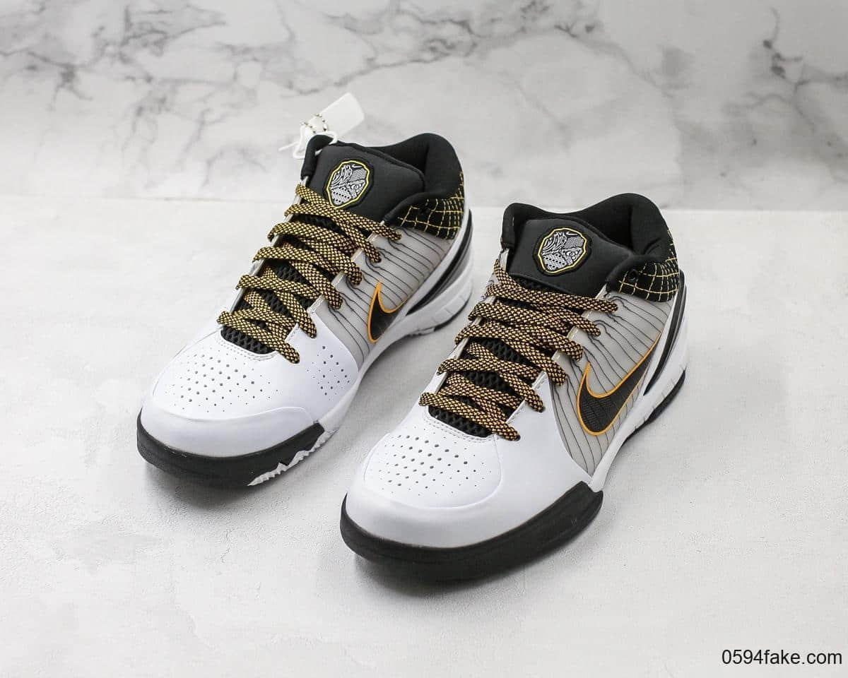 耐克Nike Zoom Kobe 4 Protro科比四代季后赛配色实战篮球鞋OG纯原 市场最高工艺支持实战 货号：AV6339-101