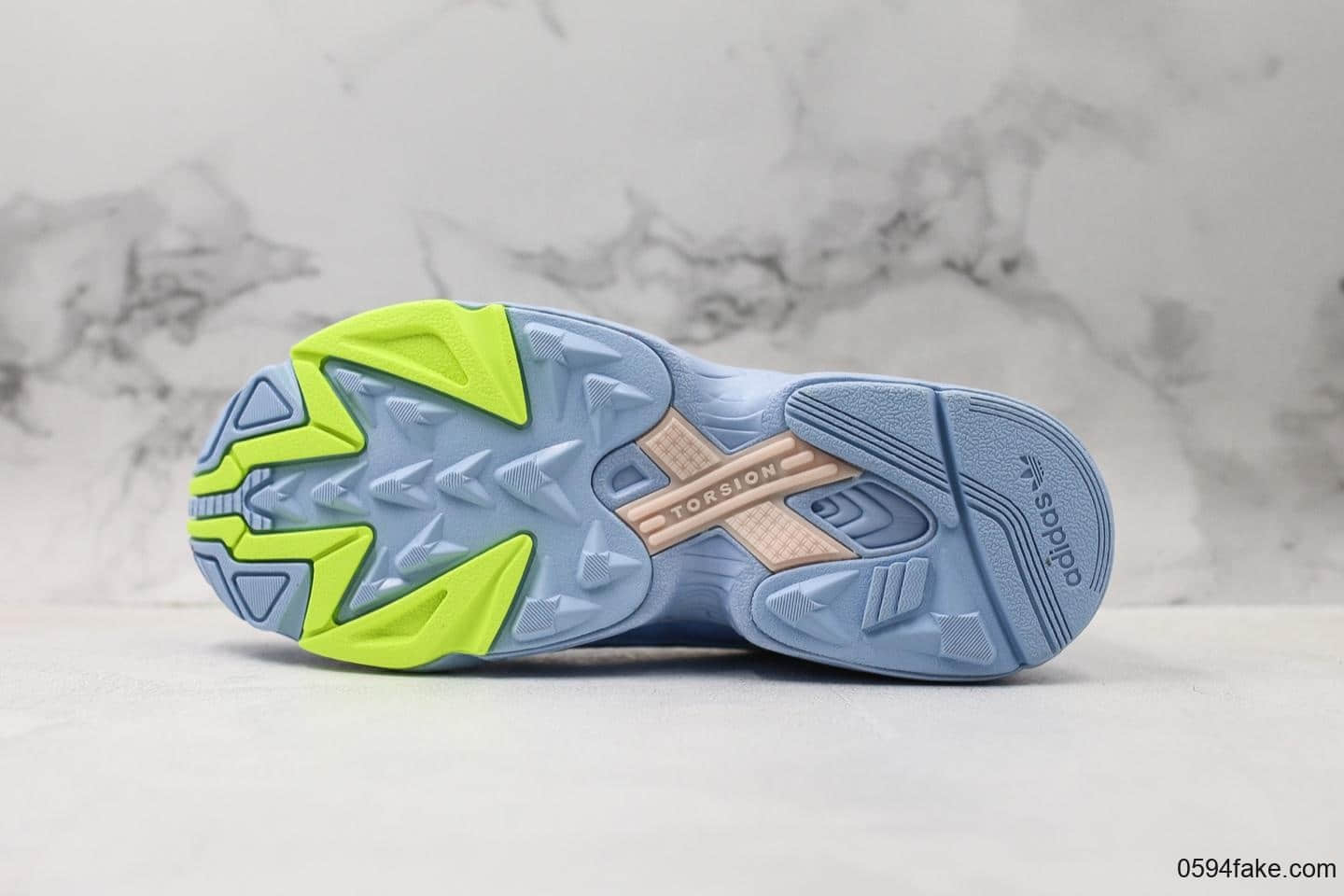 阿迪达斯Adidas Falcon W公司级版本三叶草猎鹰拉链系列复古百搭健步老爹休闲运动慢跑鞋