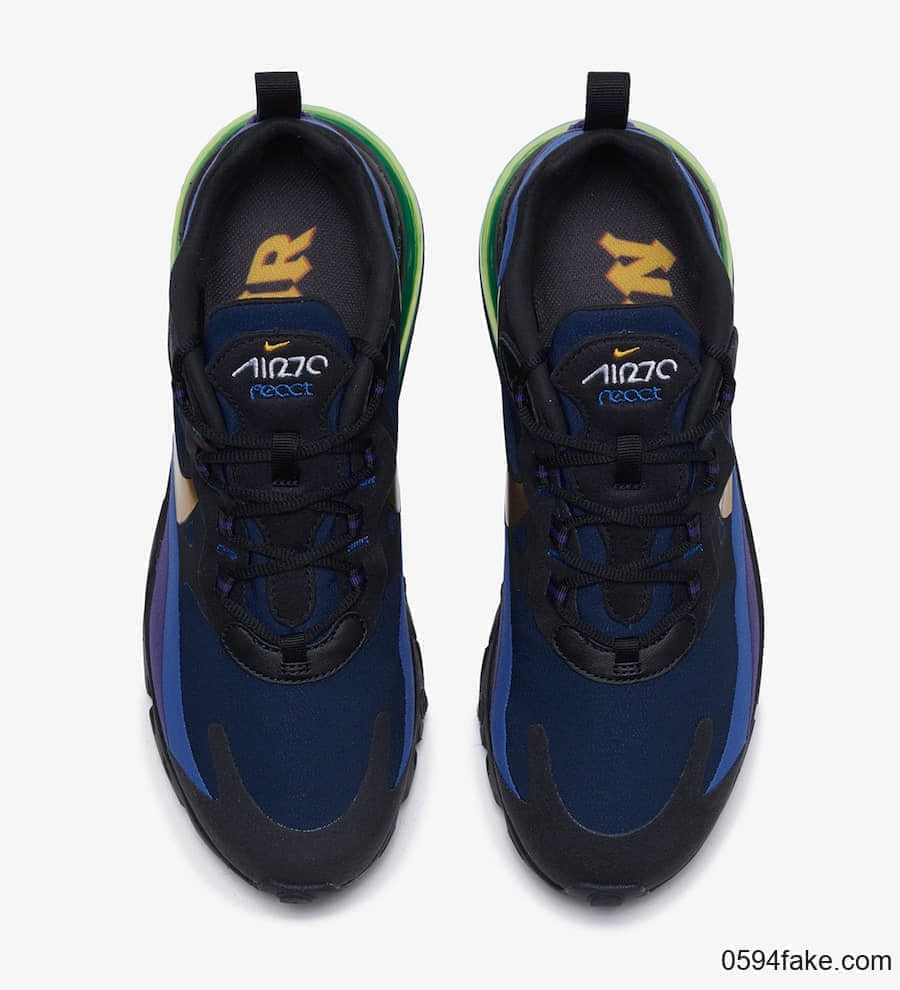 Nike Air Max 270 React新配色登场！气质出众！ 货号：AO4971-005