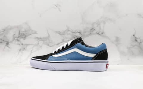 万斯Vans Old Skool真标硫化版本海军蓝配色正品海鸥线鞋头包边完美钢印质检标一应俱全 货号：OD3HNVY9