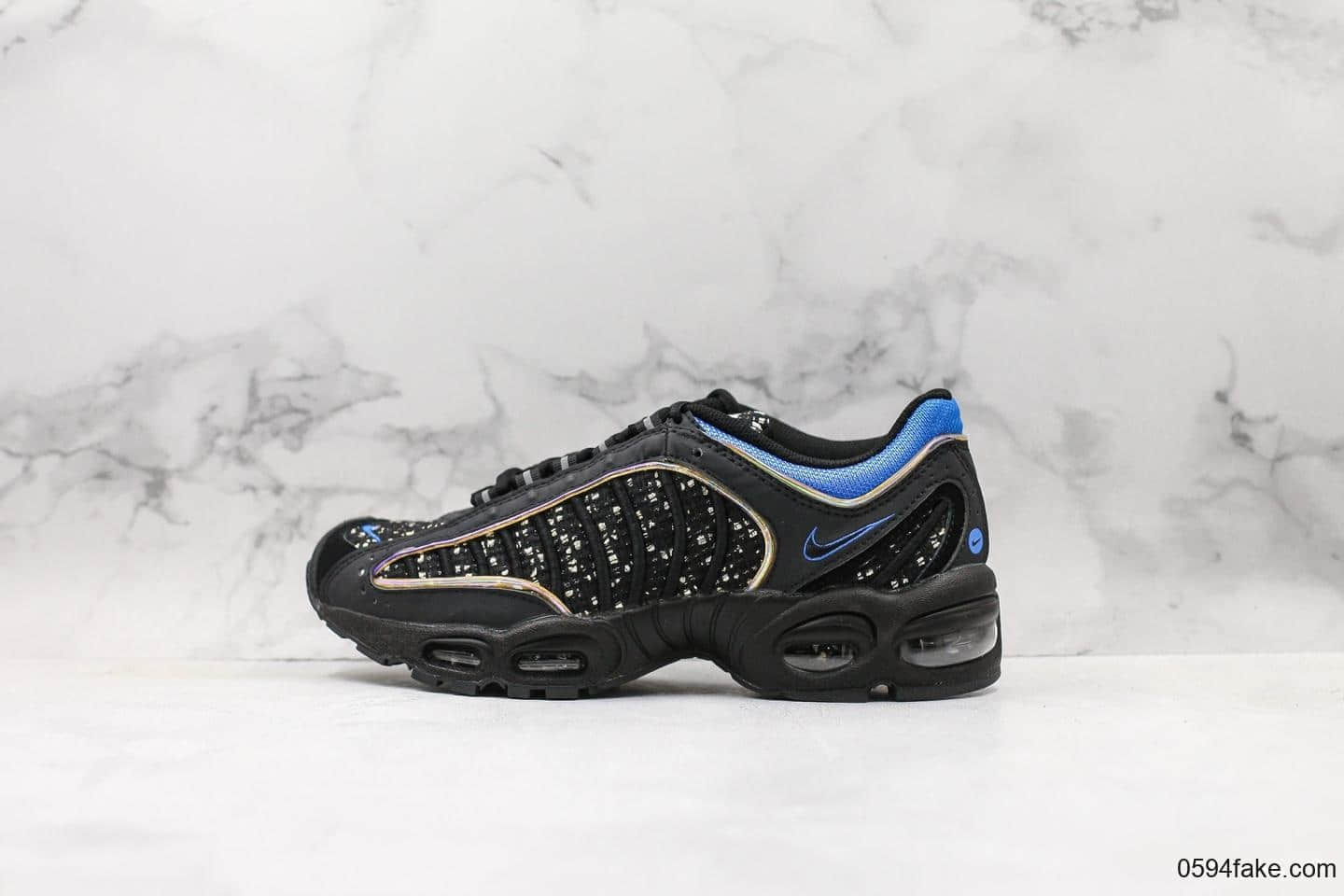 耐克Nike Air Max Tailwind 4 x Supreme联名款纯原版本经典复刻半透明式Max气垫复古休闲鞋