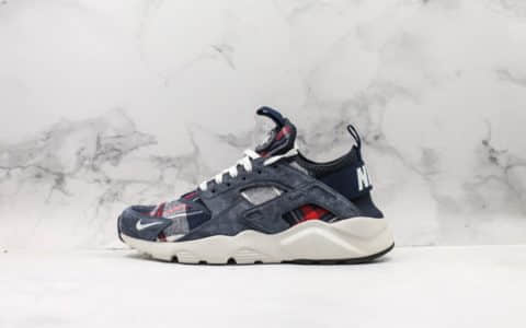 耐克Nike Air Huarache Ultra Suede ID纯原版本华莱士四代顶级猪八革材质秋冬新款内置气垫 货号：AH6809-404