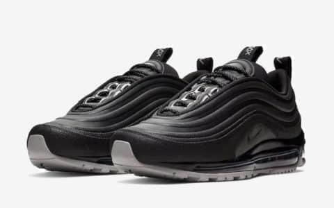 Nike Air Max 97再曝新配色！防水鞋面下雨也不怕！ 货号：BQ5615-001