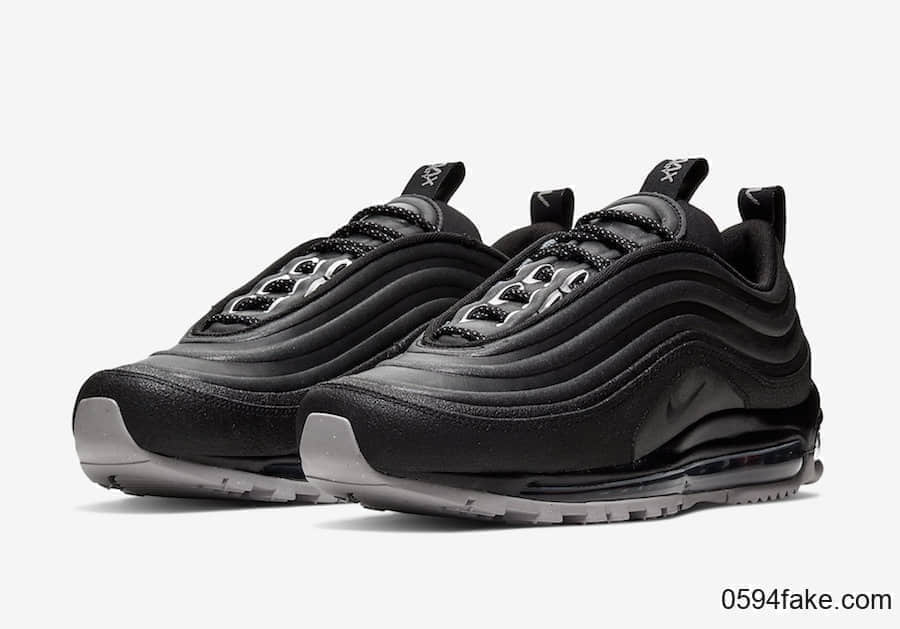 Nike Air Max 97再曝新配色！防水鞋面下雨也不怕！ 货号：BQ5615-001