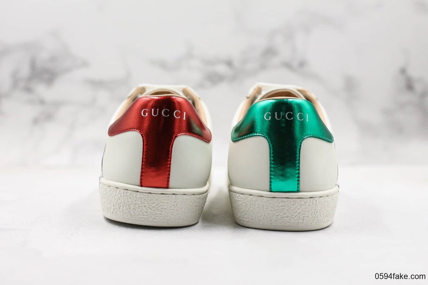 GUCCI小白鞋原装海外正品订单Gucci古驰官方印花小白鞋轻便系列