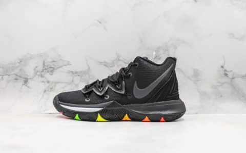 耐克Nike Kyrie 5公司级版本欧文5代实战篮球鞋黑红原楦版本原盒原标全新的包裹系统设计真半码磨具制作 货号：AO2919-001