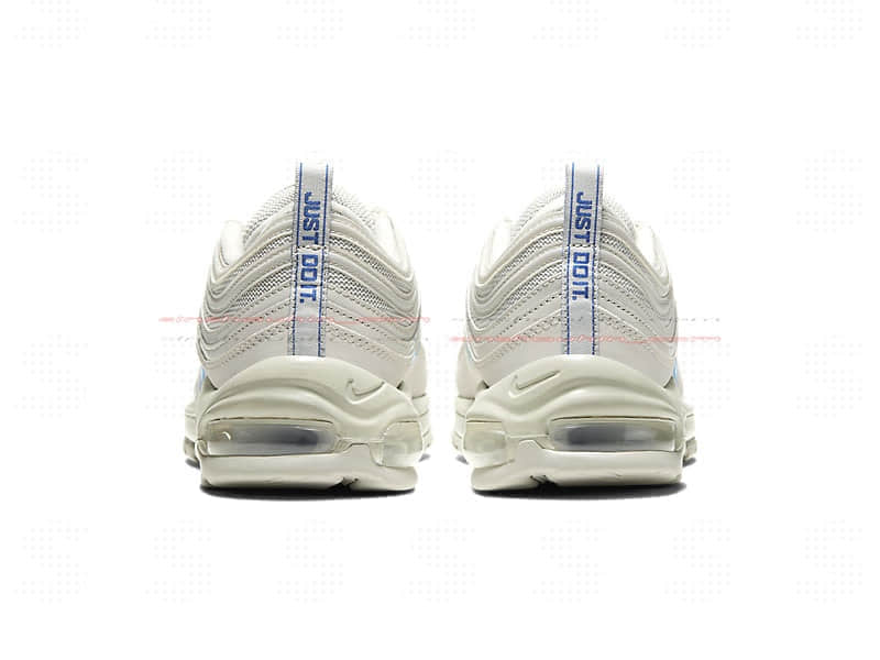 乳白鞋身+重叠Swoosh！这双Air Max 97太温柔了