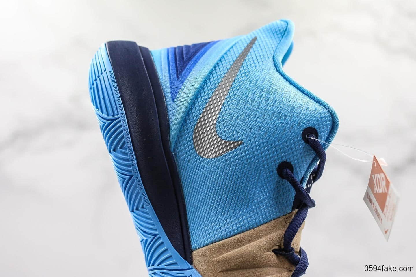 耐克Nike Kyrie 5 SBSP官方同步新品纯原版本欧文5代官方限定配色透气针织织布全新实战缓震大底实战欧文篮球鞋 货号：CI9961-400