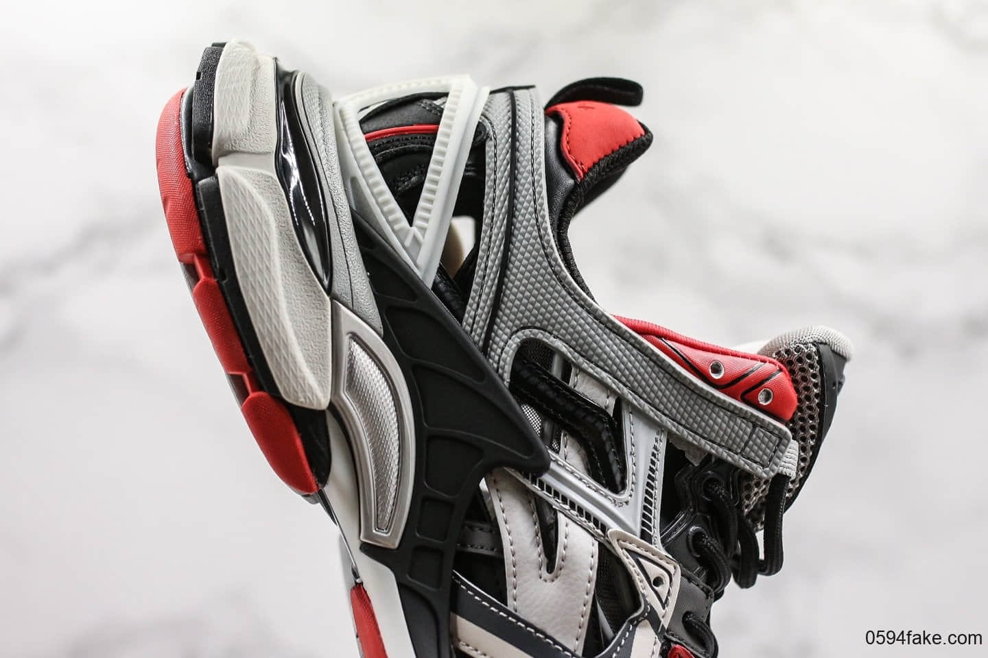 巴黎世家Balenciaga Track 4.0纯原版本新款第四代巴黎世家老爹鞋 货号：570391W2GN31003