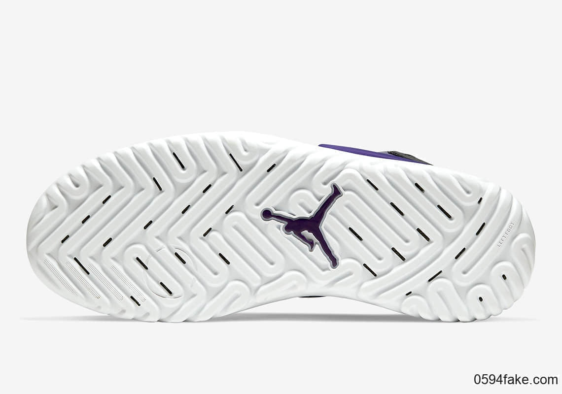 经典黑紫配色！这双Air Jordan 1 React你会入手吗？ 货号：AR5321-005