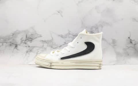 匡威Converse Chinatown Market公司级版本周杰伦定制款魔术贴二次元趣味耐克钩