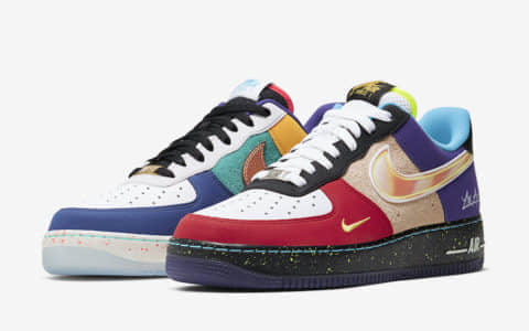 Nike Air Force 1 Low“ What The LA”将于10月1日发售！ 货号：CT1117-100