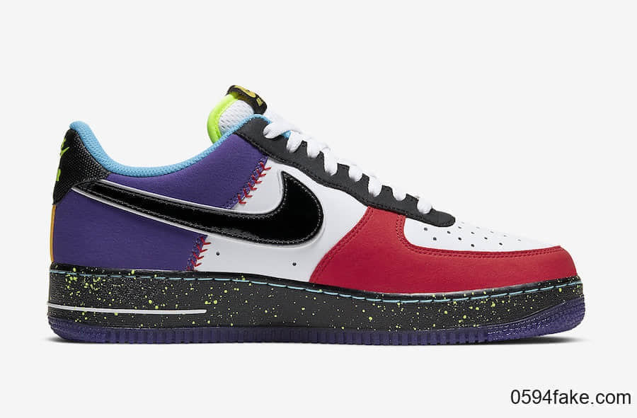 Nike Air Force 1 Low“ What The LA”将于10月1日发售！ 货号：CT1117-100