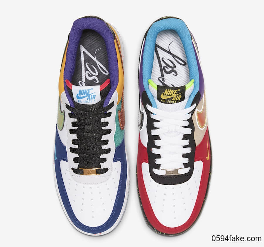 Nike Air Force 1 Low“ What The LA”将于10月1日发售！ 货号：CT1117-100