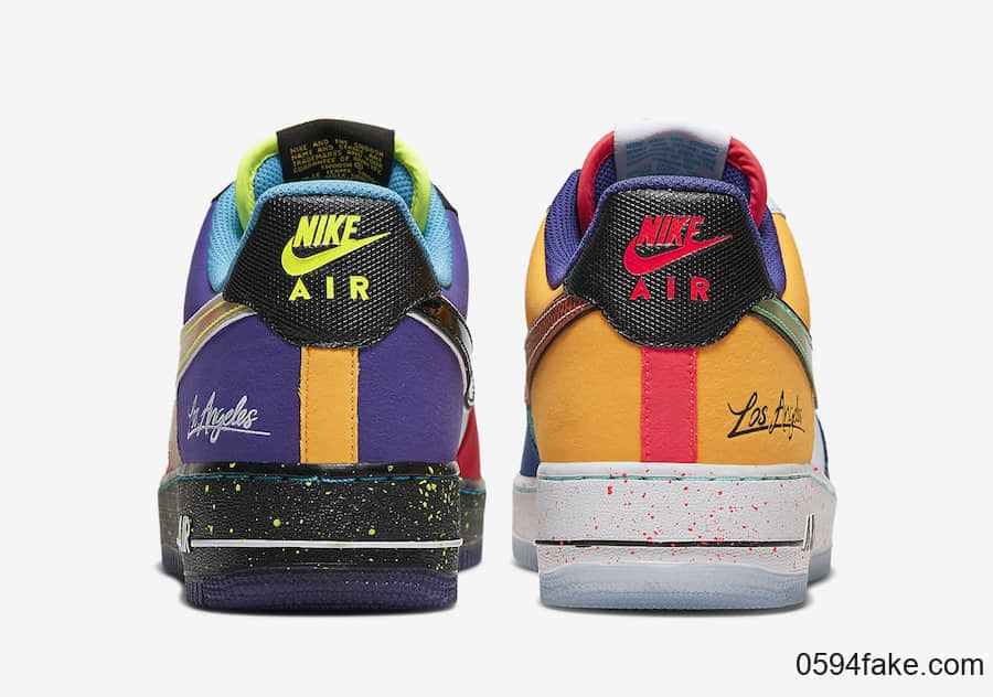 Nike Air Force 1 Low“ What The LA”将于10月1日发售！ 货号：CT1117-100