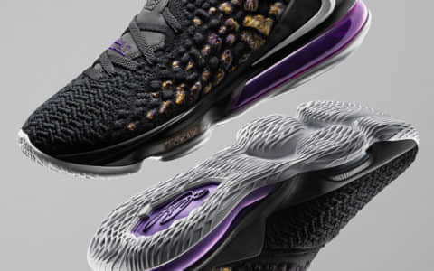 更多细节释出！Nike LeBron 17“ Lakers”将于10月10日发售！ 货号：BQ3177-004