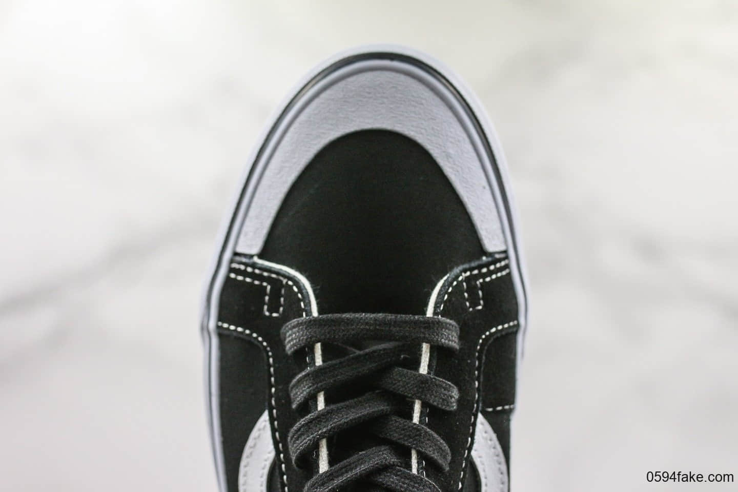 万斯Vans Sk8-Hi 138 Decon公司级版本鲜美系列帆布半月包头硫化高帮板鞋黑白广东原厂硫化品质