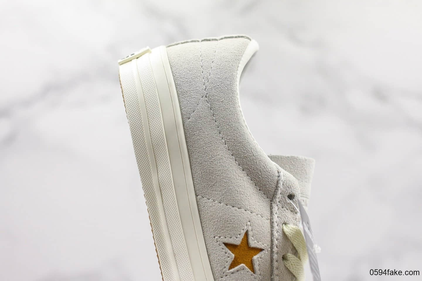 匡威Converse One Star 74 Fragment Navy One Star公司级版本木村一星新款正确硫化工艺 货号：166401C