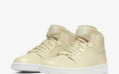 全新配色Air Jordan 1 Mid Se明日发售！这光泽这质感！必入！