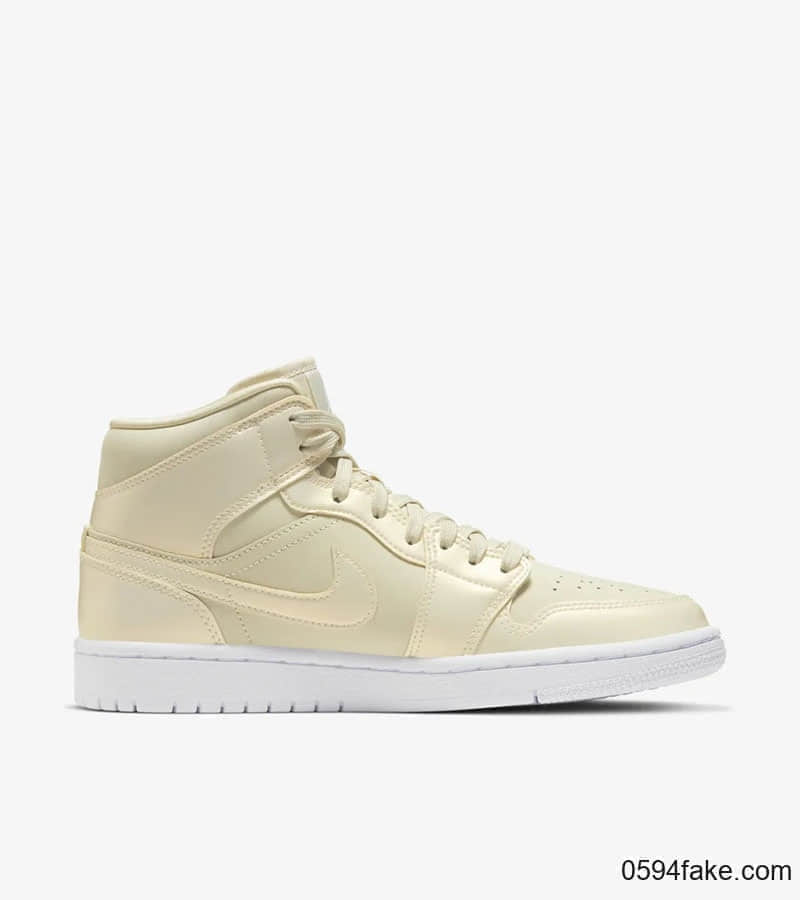 全新配色Air Jordan 1 Mid Se明日发售！这光泽这质感！必入！