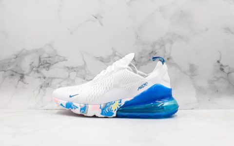 耐克Nike ‌Air Max 270夏威夷配色公司级版本原档案数开发客供真实小潘气垫原盒原标 货号：AH8050-012