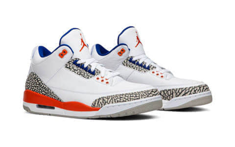 Air Jordan 3“Knicks”官图释出！颜值在线！ 货号：136064-148