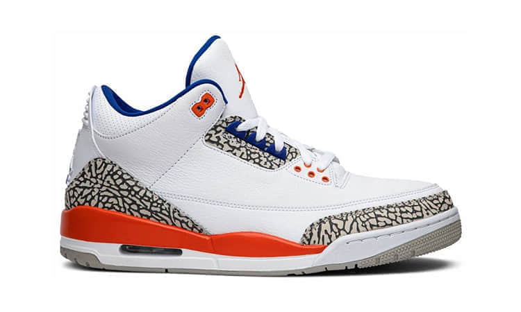 Air Jordan 3“Knicks”官图释出！颜值在线！ 货号：136064-148