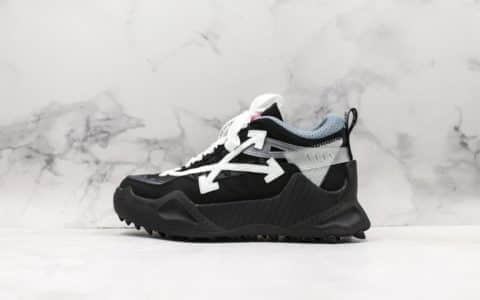 OFF-WHITE c/o ODSY-1000 Sneakers纯原版本复古登山鞋原‎版网眼‎布双拼牛皮所有配件‎均一比‎一‎定制高标‎准工艺透气网‎布海绵‎内里