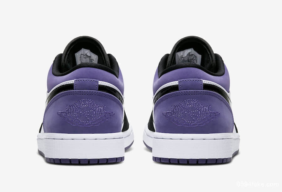 气质不俗！Air Jordan 1 Low“Court Purple”已于海外发售！ 货号：553558-125